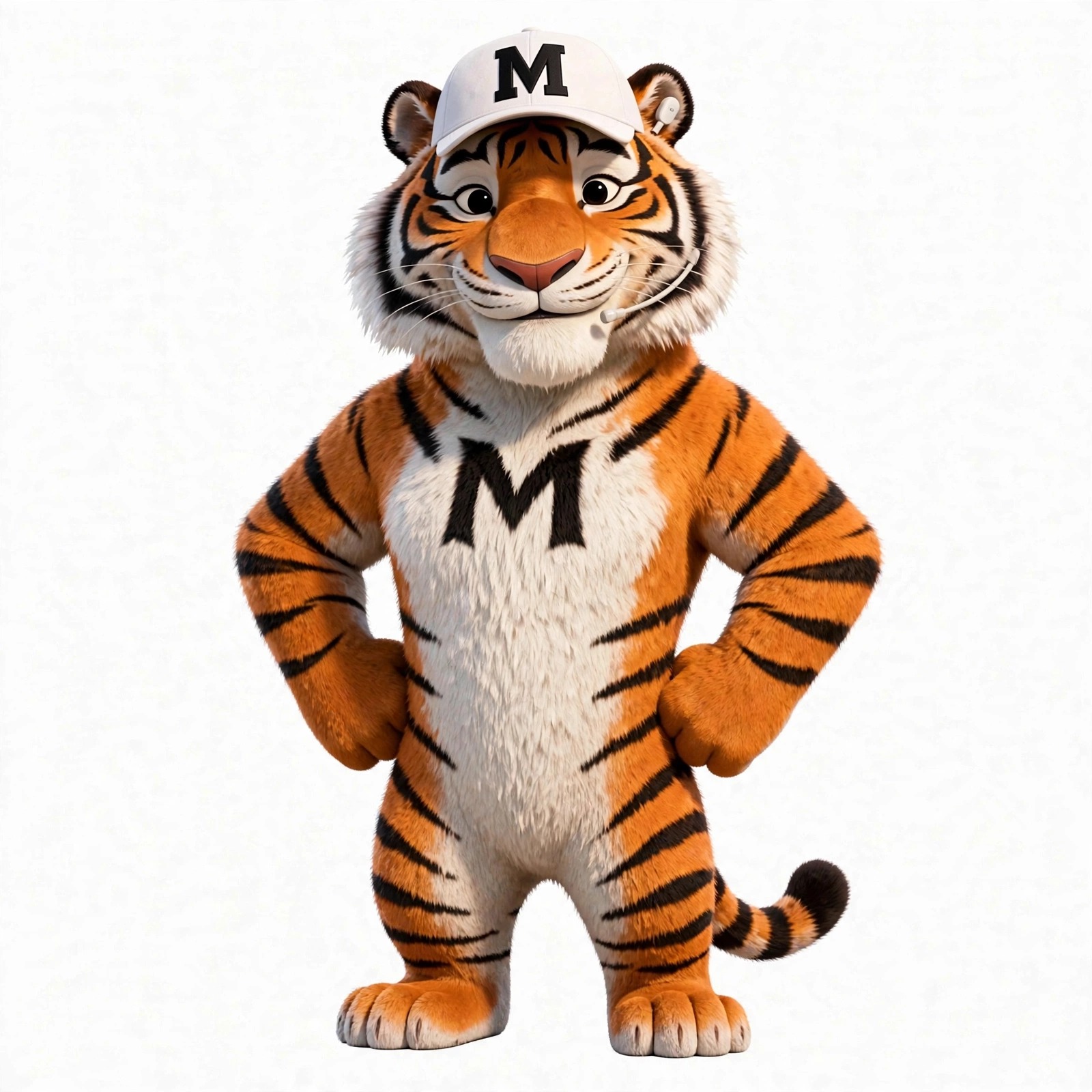 Malvyn, the AI studio tiger mascot